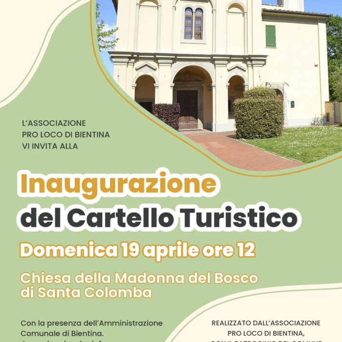 Inaugurazione cartello turistico