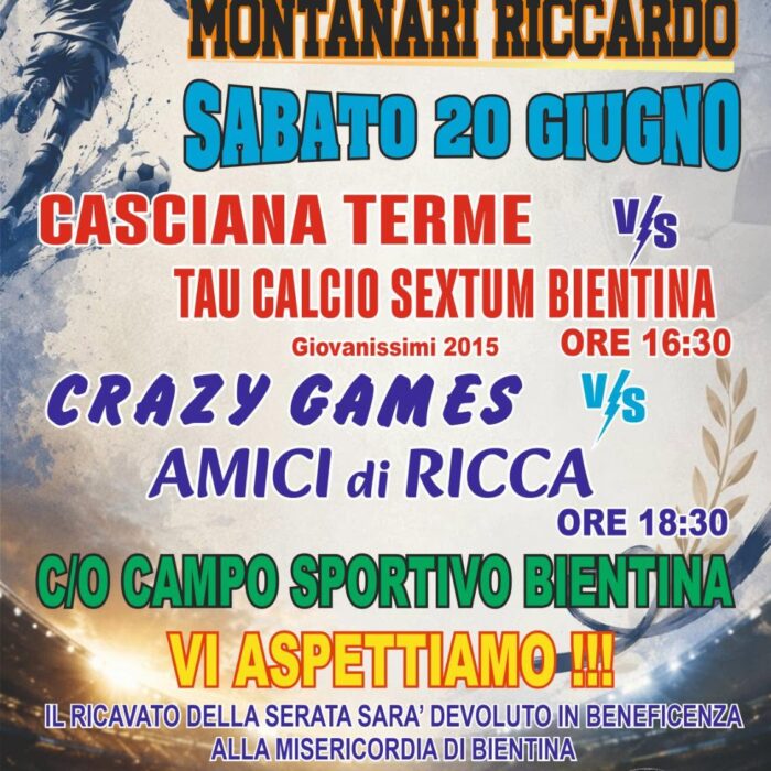 2° Memorial "Riccardo Montanari"